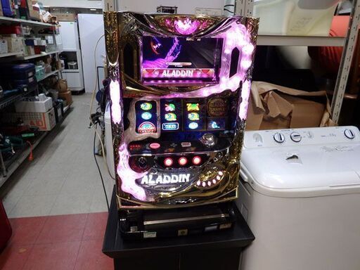 新札幌発！サミー アラジンA2ZS コイン不要機 アラジン AⅡ パチスロ実機 スロット実機