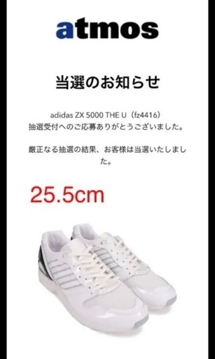 【新品未使用品】adidas ZX5000 THE U
