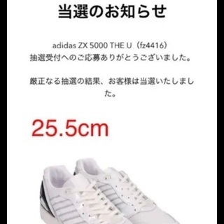【ネット決済・配送可】【新品未使用品】adidas ZX5000...