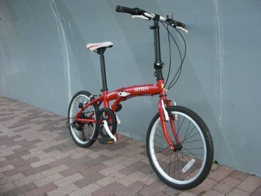 Ferrari （フェラーリ） ミニベロ 折りたたみ自転車 管理NO.20201111-3