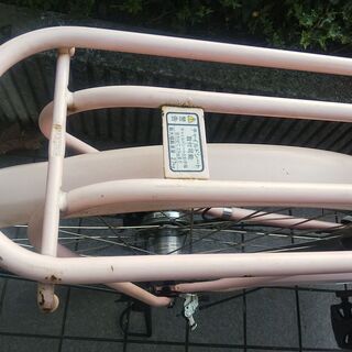 電動アシスト自転車 PAS Ami 2017モデル ピンク 新品バッテリー付き