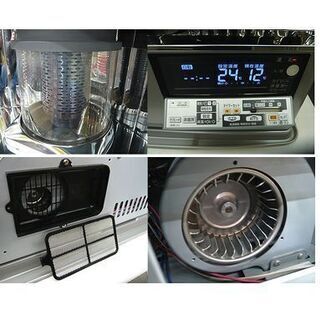 100秒点火!【2019年製 床暖 煙突式 石油ストーブ カベック】UFH-7732UKC S