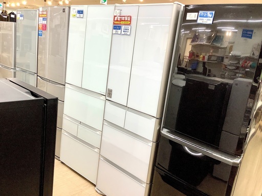 安心の1年保証付！2018年製 HITACHI(日立)の6ドア冷蔵庫「R-XG4300H」