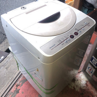 洗濯機5.5キロSharp