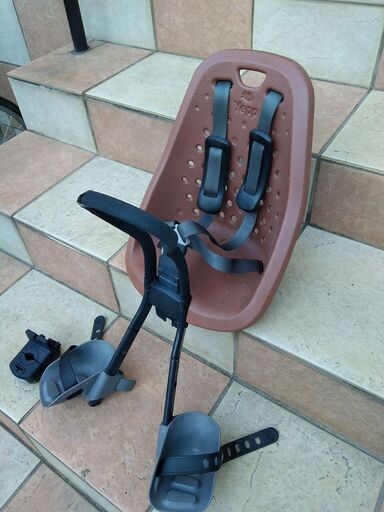 Yepp mini 自転車　チャイルドシート　シックなブラウン