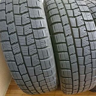 スタッドレスタイヤ 165/55R14 ワゴンR スティングレー純正アルミ付き  流用にも⑯