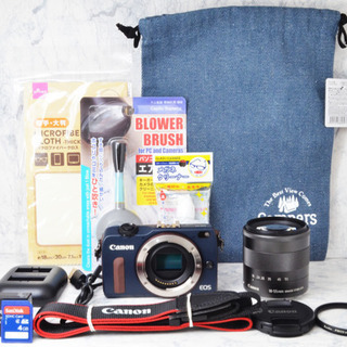超極上○小型・軽量・高性能○Wi-Fi内蔵○キャノン EOS M2 1