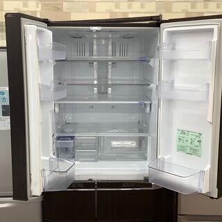 MITSUBISHI 6ドア冷蔵庫 MR-E47S-DW1  2011年製　465L　はかま欠品 MITSUBISHI 6ドア冷蔵庫 MR-E47S-DW1 2011年製 465L はかま欠品