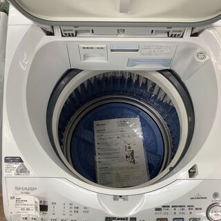 SHARP 縦型洗濯乾燥機 ES-TX810-S 8.0kg 2012年製