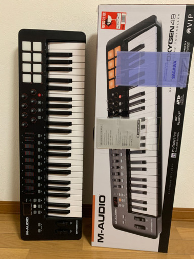 M-AUDIO Oxygen 49 (OXYGEN49)　MIDIキーボード/コントローラー、49鍵盤、USB