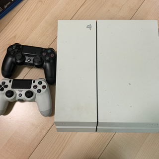 【ネット決済】PS4 500ギガ 白 コントローラー2つ