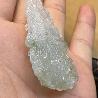 福袋 置物 白菜 本翡翠 氷ヒスイ 誕生日プレゼント 天然石 魔除け 男女