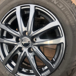 ウィッシュ プリウス ホイール LEBEN 15インチ pcd 100/5H タイヤ