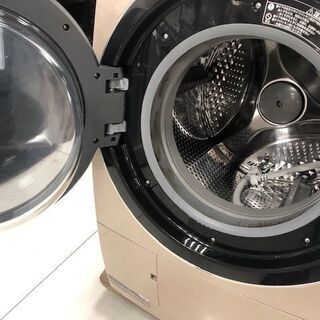 6ヶ月動作保証付 HITACHI ドラム式洗濯機 9.0kg 2013年製 洗剤ﾄﾚｰ欠品 