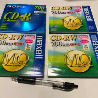 CD-RWディスク4枚