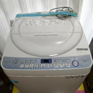 【ネット決済】2019年製！SHARP洗濯機 ES-T711 7...