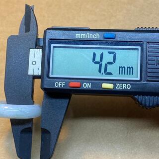 くりぬき 指輪 リング ミャンマー産 ヒスイ 本翡翠 ラベンダー色 鑑別書有