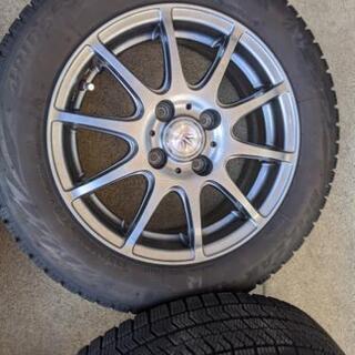 スタッドレスタイヤ■165/65R14　ブリヂストン ブリザックVRX2　アルミホイール付(ルーミー/タンク/ジャスティ/トール)