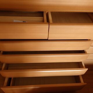 整理ダンス2点セット（府中家具）