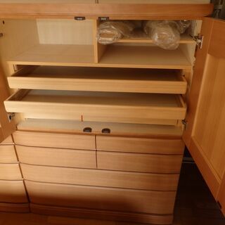 整理ダンス2点セット（府中家具）