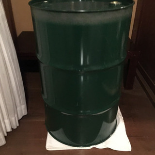 【ネット決済】新品　未使用　ドラム缶　1個　深緑色