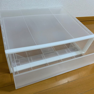 明日処分予定 無印良品衣装ケースポリプロピレン Sota 東高円寺の収納家具 収納ケース の中古あげます 譲ります ジモティーで不用品の処分
