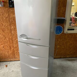 D0902 サンヨー 4ドア冷蔵庫 357L