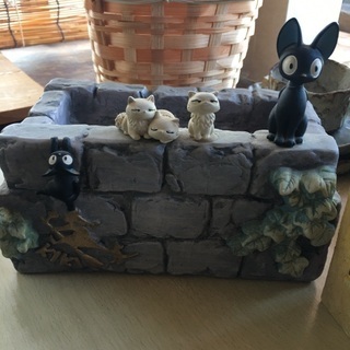 お話し中　鉢植え