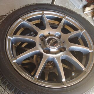 14インチ　165/55Ｒ14　スタッドレス軽自動車用　中古　アルミセット