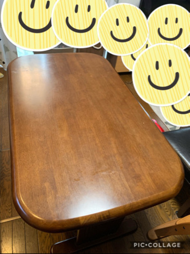 値下げ ダイニングテーブル 椅子は付きません Tatatatata 米子のテーブル ダイニングテーブル の中古あげます 譲ります ジモティーで不用品の処分