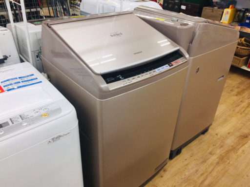 安心の1年間返金保証付！HITACHIのBW-DV100B　縦型洗濯乾燥機です！