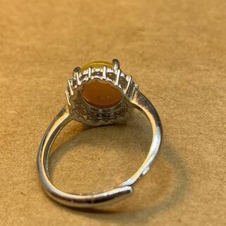 指輪 リング ミャンマー産 ヒスイ 本翡翠 黄色 フリーサイズ 誕生日プレゼント 本物保証