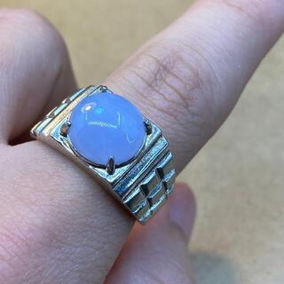 メンズ指輪 リング 本翡翠 ヒスイ 誕生日プレゼント 縁起物 本物保証