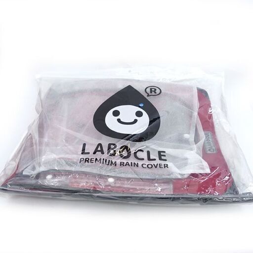 自転車 チャイルドシート用 カバー LABOCLE プレミアムレインカバー後 レッド L-PCR02 L-PCR02(0220359107)