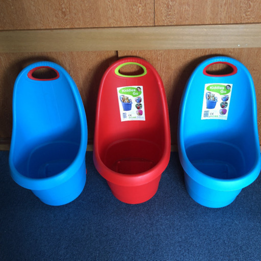 Keter Kiddies Go おもちゃ収納バケツ3個 Ick 新道東の家具の中古あげます 譲ります ジモティーで不用品の処分