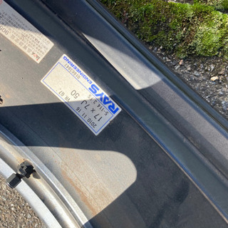 RAYS 軽量ホイール　ポテンザバリ山　7j 17インチ