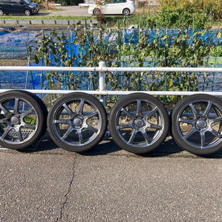 RAYS 軽量ホイール　ポテンザバリ山　7j 17インチ