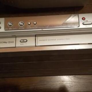 三菱DVR-S3500  VHSとDVDプレイヤー  と複写fa...