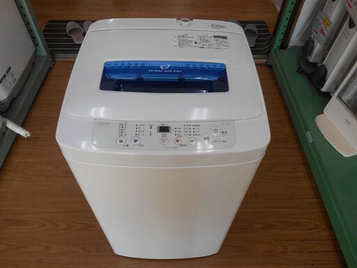 【リサイクルサービス八光　田上店　安心の3か月保証　配達・設置OK】ハイアール 4.2kg 全自動洗濯機 ホワイトHaier JW-K42K-W 　2015年製