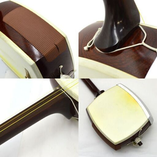 三味線 中棹 丸打胴 紅木 東さわり 舞台 稽古 入門 三味線 (0220363749)