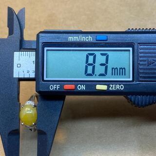 指輪 リング 天然本翡翠 ヒスイ 黄色 希少 フリーサイズ 男女兼用 本物保証