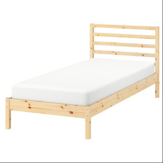 IKEA シングルベッド　ベッドフレーム付き