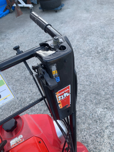 ☆品 ホンダ運搬機 力丸 左キャタピラに割れあり！動作は問題無し☆