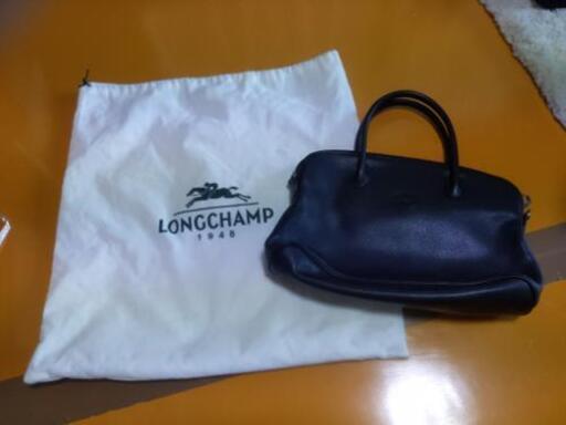 LONGCHAMP　ロンシャン　レザーハンドバッグ