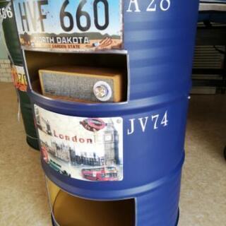 ドラム缶テーブルスピーカー