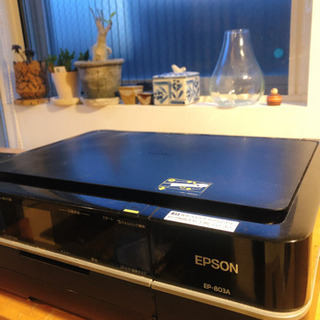 【取引中】EPSONプリンター【インク付き】2010年製　※動作...