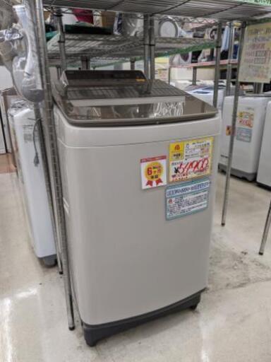 【お値下げ致しました！！】【6ヵ月保証】2017年 Panasonic  パナソニック 10kg 洗濯機 NA-FA100H5 参考定価¥142,410 エコナビ搭載 泡洗浄♬