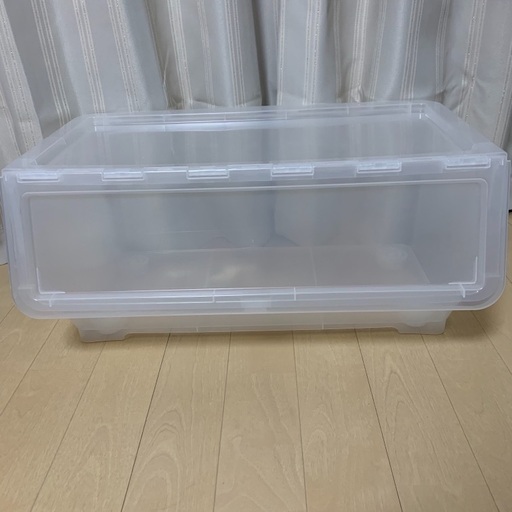 キャリコ スモーキークリア Lサイズ 中古美品 S2 那須塩原の収納家具 タンス 衣類収納 の中古あげます 譲ります ジモティーで不用品の処分