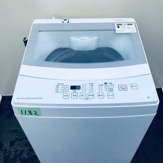 ✨高年式✨1182番 ニトリ✨全自動電気洗濯機✨NTR60 ✨高年式✨1182番 ニトリ✨全自動電気洗濯機✨NTR60