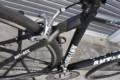 ワイズロード ANTARES(アンタレス) アルミ・カーボンフレーム　105＆ティアグラ２×10ｓ ワイヤー,ブレーキシュー,バーテープ新品交換済 ワイズロード ANTARES(アンタレス) アルミ・カーボンフレーム 105＆